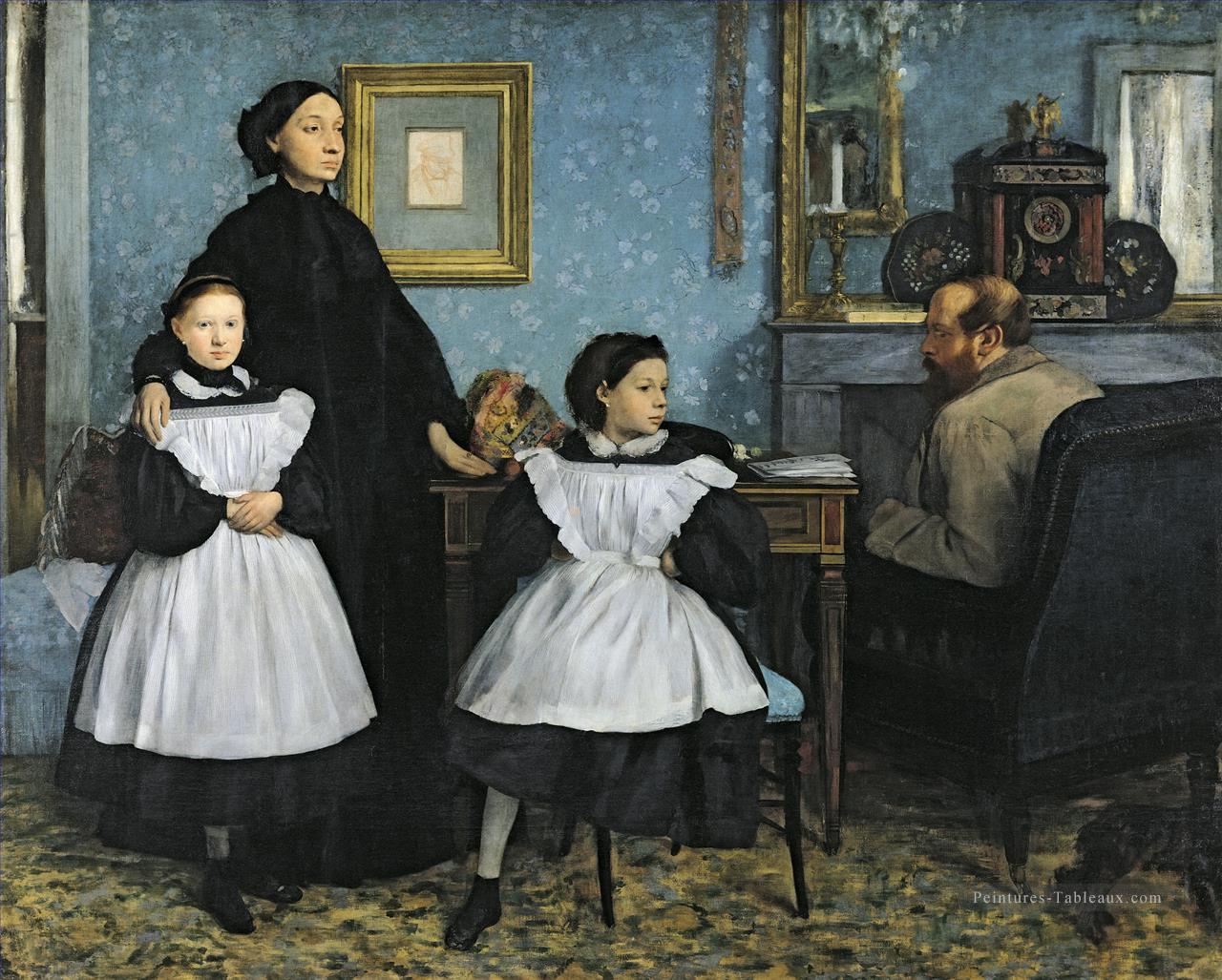 Famille Belleli Edgar Degas Peintures à l'huile